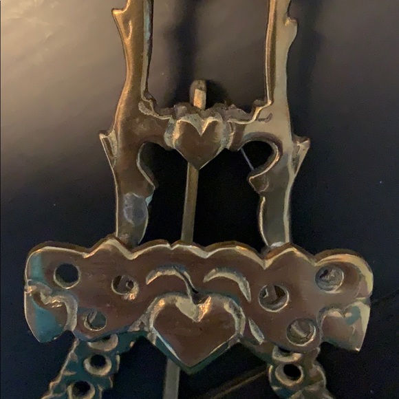 Vintage Accents Hearts Of Brass Standing Picture Frame Poshmark